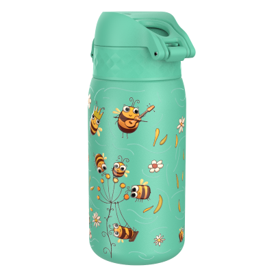 Термо бутилка за вода Ion8 Print, метална, 320ml, Bees
