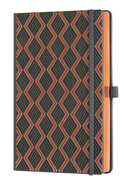 Бележник Castelli C&G, 13x21cm, лин, Greek Copper