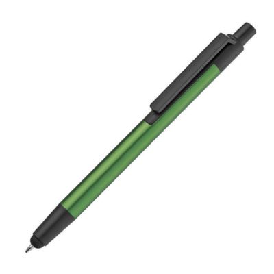 Алуминиева химикалка с touch функция, зелен