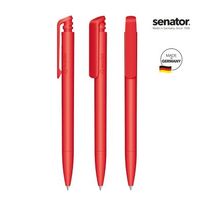 Химикалка Senator Trento Matt Recycled 3305,червена 186