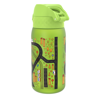 Бутилка за вода Ion8 Print, рециклирана пластмаса, 350ml, Cars