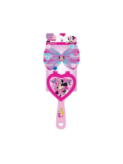 Четка за коса с огледало и аксесоари, MINNIE