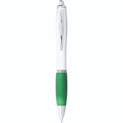 Химикалка PF Nash, бяла/зелена