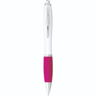 Химикалка PF Nash, бяла/розова