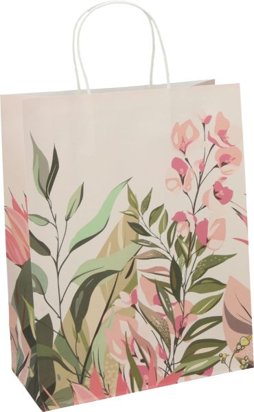 Подаръчна торбичка Eco Special Large Flowers, 26.5x33x13cm