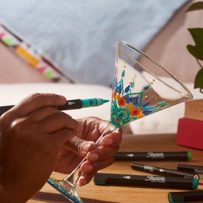 Маркер Sharpie Acrylic Brush, ЛИЛАВ