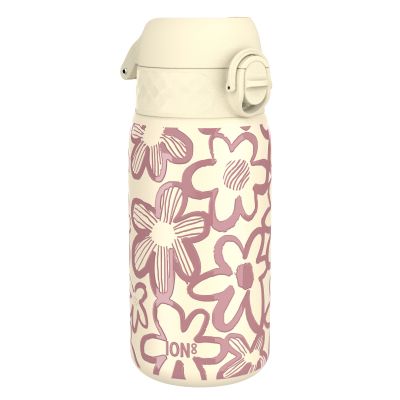 Термо бутилка за вода Ion8 Print, метална, 320ml, Flower