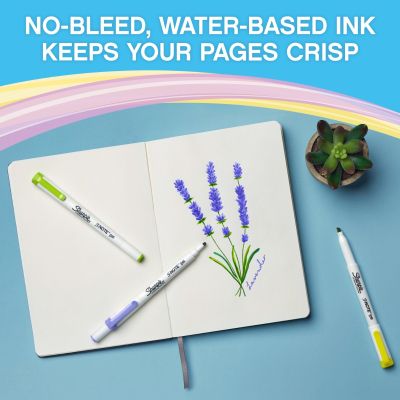 Двувърхи маркери Sharpie S-note, 16 цвята