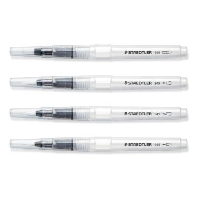 Четка Staedtler DJ с резервоар за вода, блистер, 4 броя