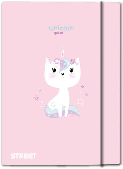 Папка с ластик Street Lovely Tale A4, 1 cm