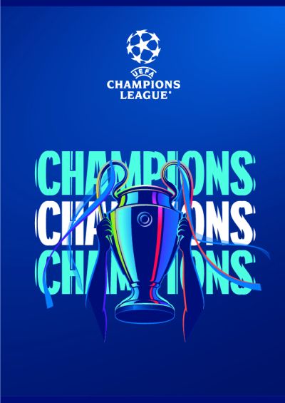 Тетрадка, А4, бели листа, 54л, UEFA