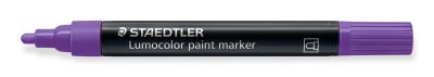 Акрилен маркер Staedtler Lumocolor 349, виолетов 6