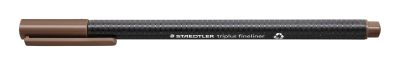 Тънкописец Staedtler Triplus 334, кафяв 77