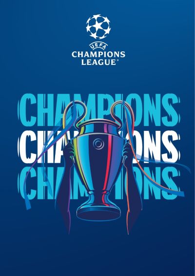 Тетрадка, А5, бели листа, 54л, UEFA