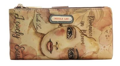 Портфейл Nicole Lee, 19.6x10.1x2.5 cm, LOVE