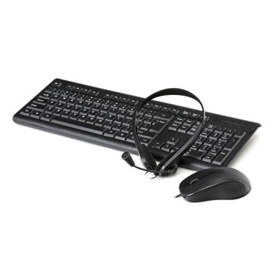 Комплект Platinet клавиатура, мишка с подл. и слушалки
