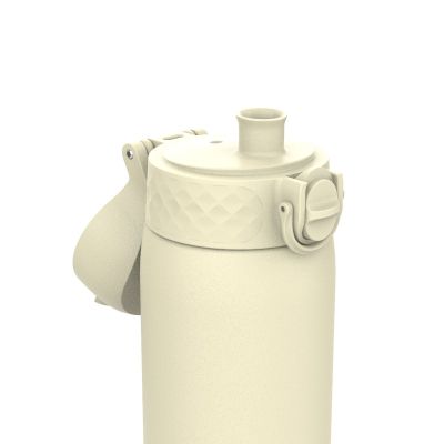 Бутилка за вода Ion8 SE, метална, 600ml, КРЕМАВ
