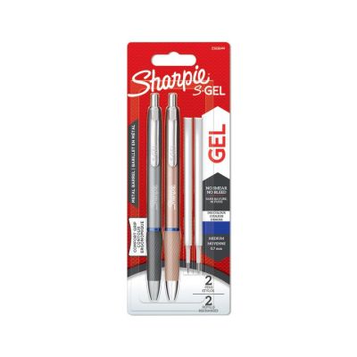 Химикалка Sharpie S Gel Metal Blue 0,7mm, бл. 2+2 пълн.