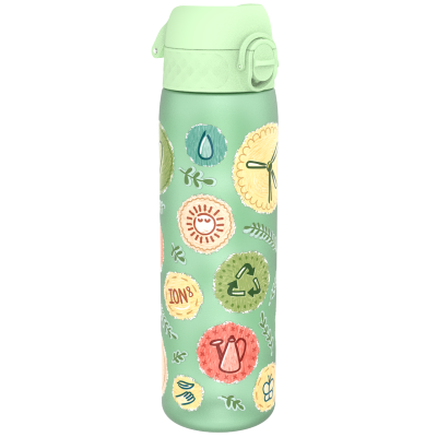 Бутилка за вода Ion8 Print, рециклирана пластмаса, 500ml, Eco