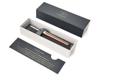 Писалка Parker Urban Prem Orange CT, F, с кутия