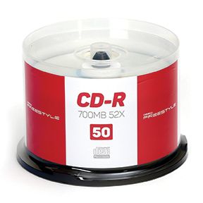 CD-R Omega Freestyle 700MB,80min,52x,опаковка 50 шпиндел
