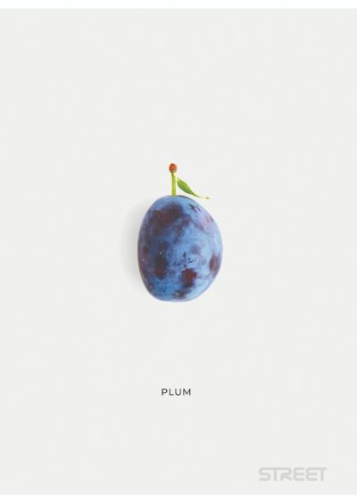 Тетрадка Street, А4, квадратчета, 54л, Fruit