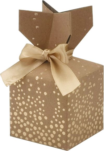Подаръчна кутия, картонена, 7х7 cm, оп.2