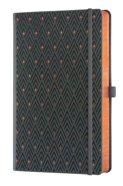 Бележник Castelli C&G, 13x21cm, лин,Diamond Copper