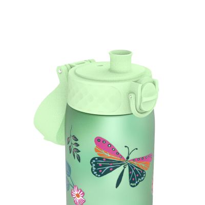 Бутилка за вода Ion8 Print, Recyclon, 500 ml, пеперуди 2
