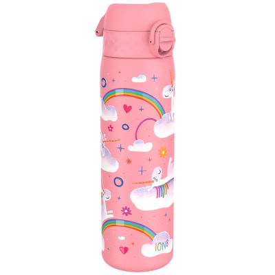 Термо бутилка за вода Ion8 Print, метална, 500ml, Unicorn