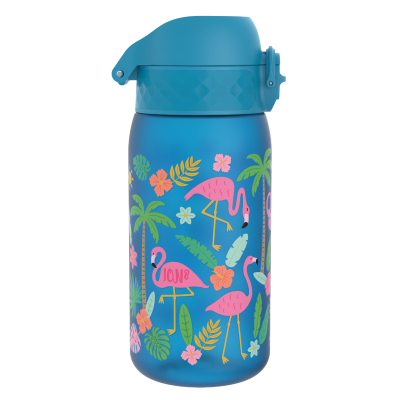 Бут. за вода Ion8 Print, рециклирана пластмаса, 350ml, Flamingos