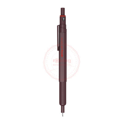 Автоматичен молив Rotring 600, 0.5mm, кафяв