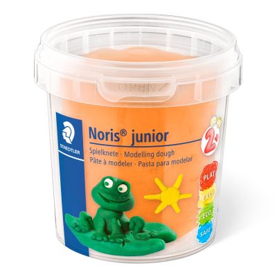 Тесто за моделиране Staedtler Noris Junior, 4 цвята x130g, НЕОНОВИ ЦВЕТОВЕ