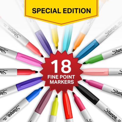 Комплект перманентни маркери Sharpie 18 цвята