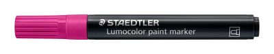 Маркер Staedtler Lumocolor Paint 349, акрилен, РОЗОВ