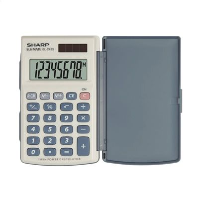 Джобен калкулатор SH-EL243S, 8 разряда