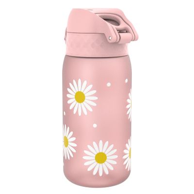 Бутилка за вода Ion8 Print, рециклирана пластмаса, 350ml, МАРГАРИТКИ