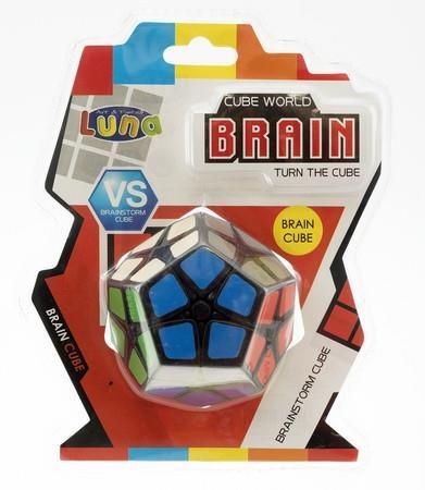 Кубче Brain Cubе, 2х2, многоъгълно, блистер