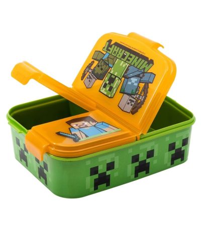 Пластмасова кутия за обяд Stor, 2156ml, MINECRAFT