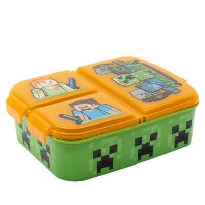 Пластмасова кутия за обяд Stor, 2156ml, MINECRAFT