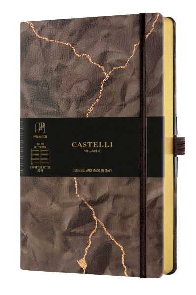 Бележник Castelli Wabi Sabi, 13x21cm, линиран, lightning