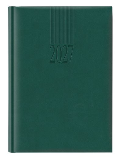 Календар-бележник Castelli Tucson A5, 2027, зелен