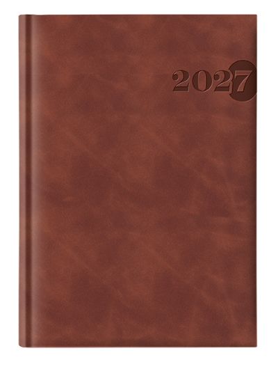 Календар-бележник Castelli Chia 894 A5, 2027, кафяв