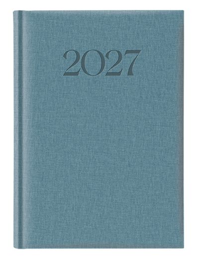Календар-бележник Castelli Biella 894 A5, 2027,тюркоаз
