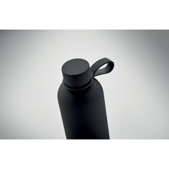 Метална бутилка за вода, 500ml, ЧЕРЕН