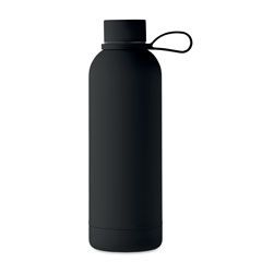 Метална бутилка за вода, 500ml, ЧЕРЕН