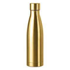 Метална бутилка за вода, 500ml, ЗЛАТИСТ