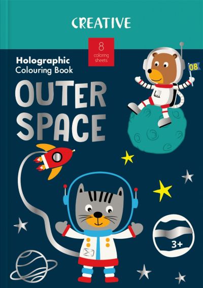 Книжка за оцв. Creative с холографски ефект, 75332