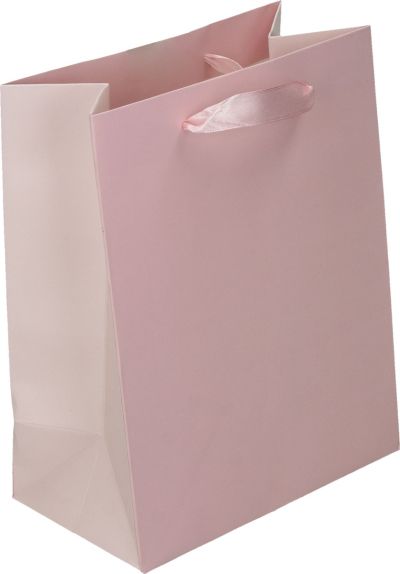 Подаръчна торбичка Deluxe Medium, 18x23x10cm, розова