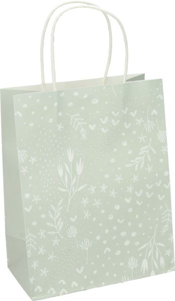 Подаръчна торб. Eco Special Medium Flowers, 18x23x10cm